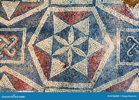 Roman Villa Mosaic - Sicily Stock Photo - Image of mosaic, archeology ...