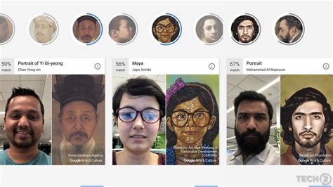 Google Arts and Culture app's feature matching your selfie with an art ...