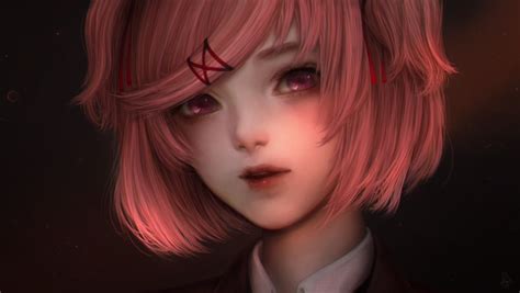 Realistic Natsuki Fanart | Rebrn.com