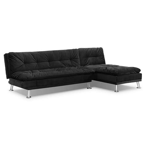 Black Futon Sofa Bed – HOMYSTYLE