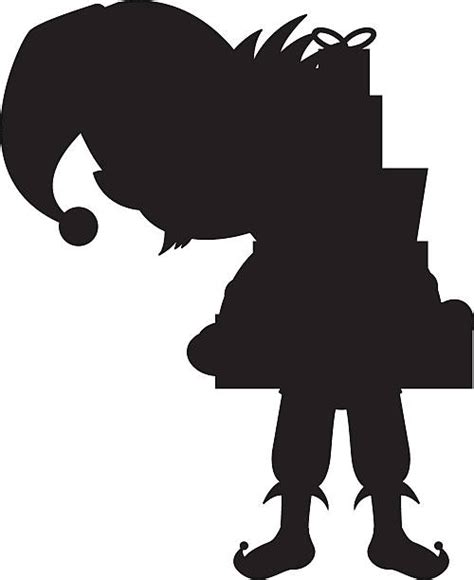 A Of A Elf Silhouette Illustrations, Royalty-Free Vector Graphics & Clip Art - iStock