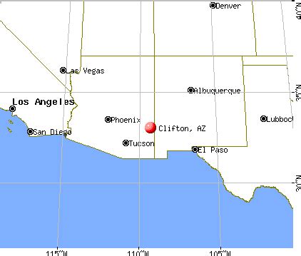 Clifton, Arizona (AZ 85533, 85540) profile: population, maps, real ...