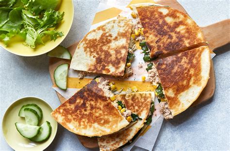 Tuna Melt Quesadillas Recipe | Kids Lunch Recipes | Tesco Real Food