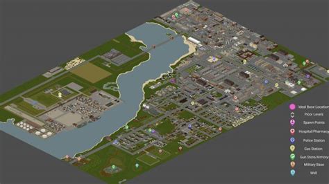 Project Zomboid Map – All Maps updated