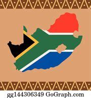 900+ South Africa Map And Flag Clip Art | Royalty Free - GoGraph