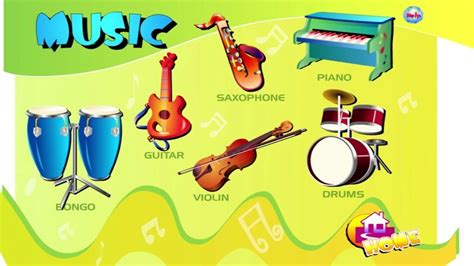 Musical Instruments Sounds for Kids – Learn 21 Major Musical ...