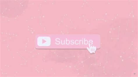 Pink Intro With Subscribe Button [TEMPLATE] - YouTube