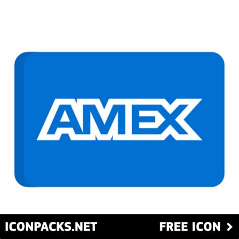 Free American Express Credit Card Payment Method SVG, PNG Icon, Symbol. Download Image.