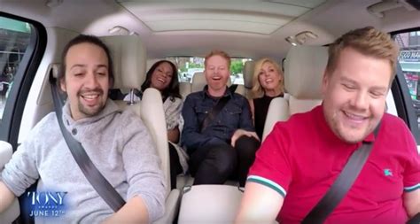 Lin-Manuel Miranda 'Carpool Karaoke': Playwright Joins James Corden In Broadway Edition