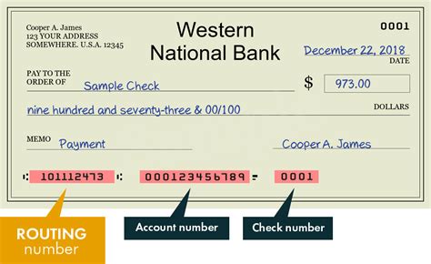 Western National Bank - search routing numbers, addresses and phones of ...