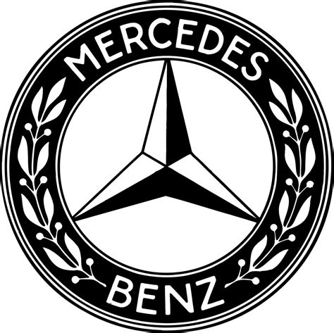 Mercedes Logo Vektor . Auto Zubehör Aufkleber Svg Logo | Etsy