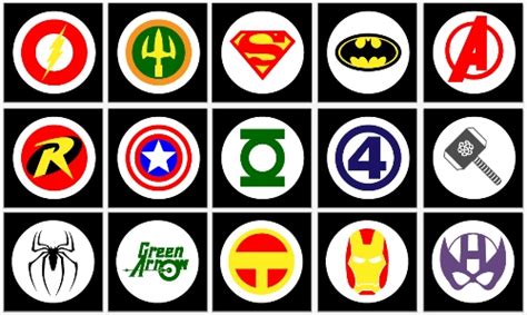 Superheroes: Free Printable Stickers, Toppers or Labels. - Oh My Fiesta! for Geeks