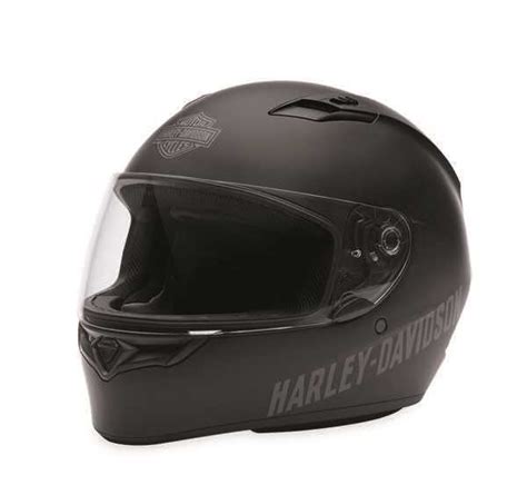 Harley Davidson Fulton Full Face Helmet Matt Black Large | eBay