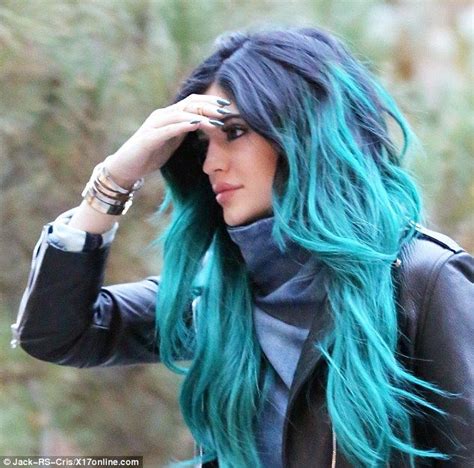 Kylie Jenner Green Hair / Kylie Jenner Green Hair 2015 | POPSUGAR ...