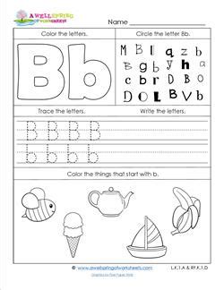 letter b worksheets to download letter b worksheets - what a fun way to ...