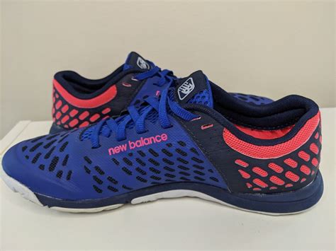 New Balance Minimus 20v4 Running Shoes Women's 7 Vibram Blue/Pink EUC ...