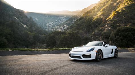 Porsche Boxster Spyder, landscape Wallpaper 1920x1080