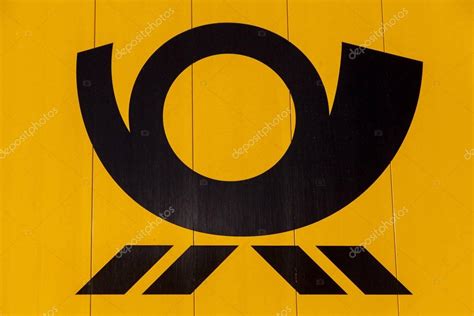 German mail service ( Deutsche Post ) logo – Stock Editorial Photo © huettenhoelscher #132159154