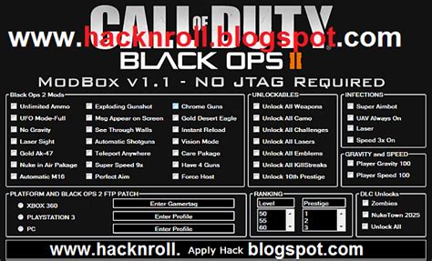 call of duty black ops 2 cheats pc