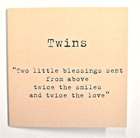 Image result for handmade twins congrats cards | Twin quotes, Baby ...