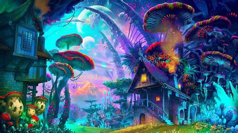 Psychedelic and Trippy Background for your, Detailed Colorful Trippy HD ...