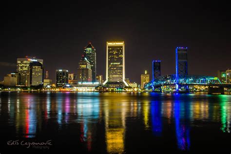 Downtown Jacksonville at Night by ForFunPhoto on DeviantArt