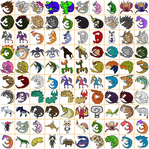 Monster Hunter List by SamhwHo on DeviantArt