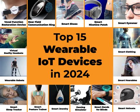 Top 15 Wearable IoT Devices in 2024 - Conure