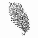 Premium Vector  Peacock feathers mandala Design For coloring Book sketch template
