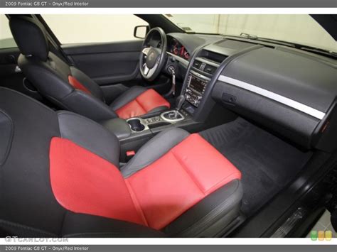 Onyx/Red Interior Photo for the 2009 Pontiac G8 GT #58553613 | GTCarLot.com