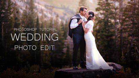 wedding photo editing | photoshop tutorial | Color adjustment - YouTube