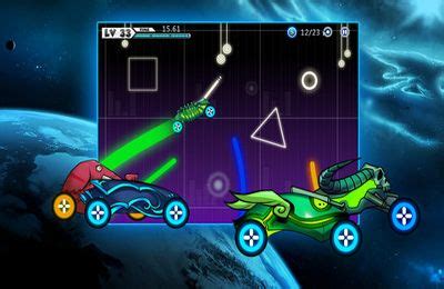 Neon car iPhone game - free. Download ipa for iPad,iPhone,iPod.