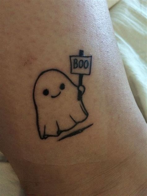 #ghost #tattoo | Sharpie tattoos, Funny tattoos, Simplistic tattoos