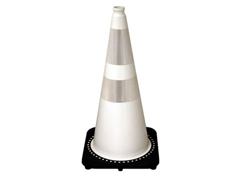 White Traffic Cones - JBC Safety®