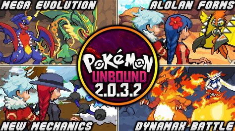 [UPDATED] Pokemon Unbound 2.0.3.2 With Mega Evolution, Dynamax Battle ...