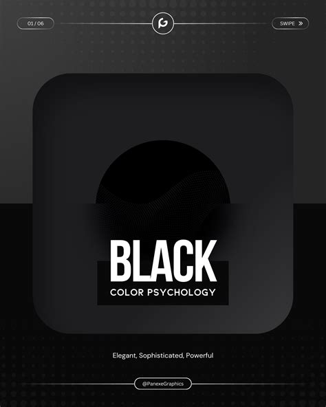 Black Color Psychology by Panexe Graphics on Dribbble