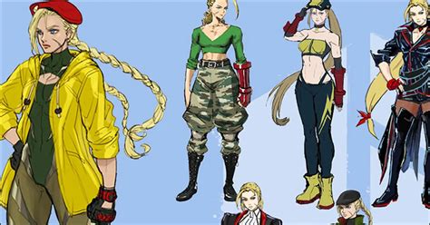 Capcom shows off unused Cammy designs for Street Fighter 6 that didn't ...