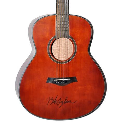 Bob Dylan Signed ESP Acoustic Guitar – Artist signed collectibles and gifts