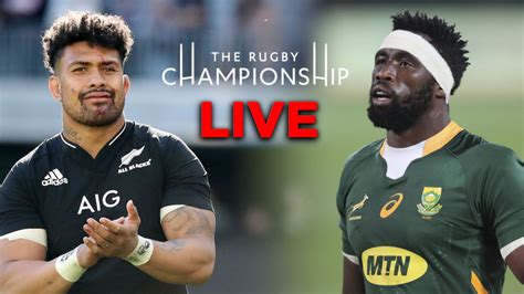 LIVE: All Blacks vs Springboks