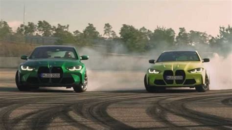 Watch new M3, M4 go sideways in BMW's definitive drift test