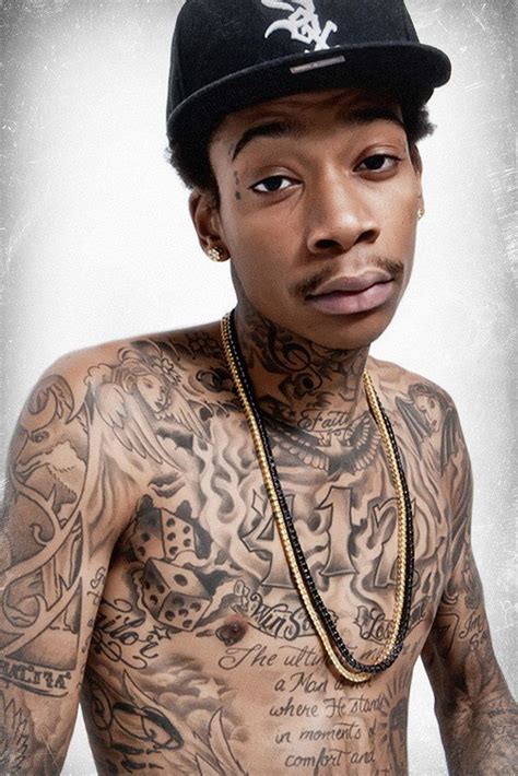 Wiz Khalifa Tattoos Hip Hop Rap Poster | Hip hop tattoo, Wiz khalifa tattoos, Marquesan tattoos