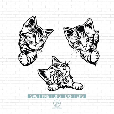 Cute Cat Svg File Peeking Cat Svg Cat Svg Cat Clipart Hong Kong | ubicaciondepersonas.cdmx.gob.mx