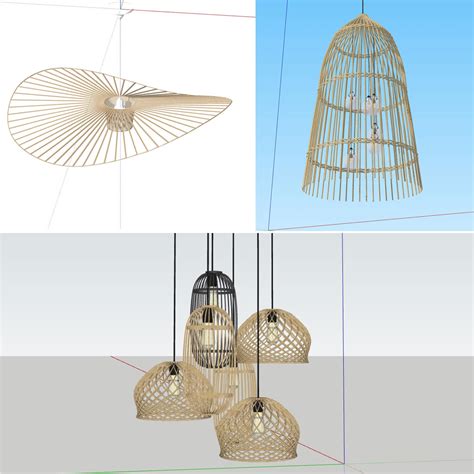 RATTAN LIGHT 3D Warehouse | vlr.eng.br