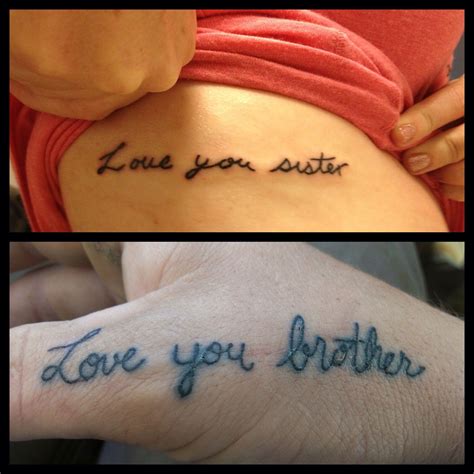 The 25+ best Brother sister tattoos ideas on Pinterest