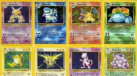 Why is the Gen 1 Pokemon card Base Set so expensive? - GameRevolution