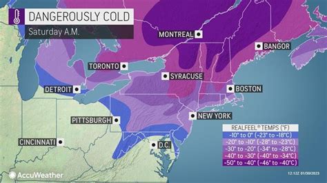 Polar vortex to unleash dangerous cold blast in northeastern US — AccuWeather | Detroit news ...