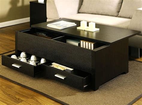50 Ideas of Round Coffee Tables With Drawers | Coffee Table Ideas
