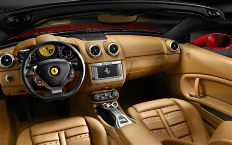 2009 Ferrari California Interior Wallpaper | HD Car Wallpapers | ID #745