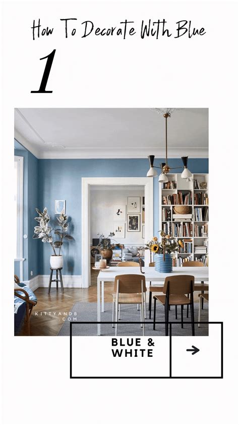 Blue room decor ideas for stylish, calm living spaces - Kitty & B