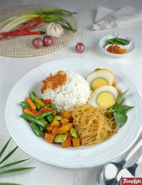 Nasi Rames Sederhana dan Mudah - Resep | ResepKoki